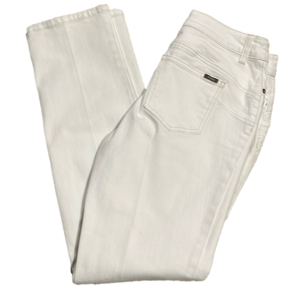 Chico’s So Lifting White Straight Leg Jeans - EUC